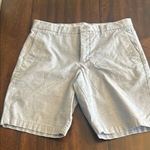 Men's Light Gray Golf Shorts